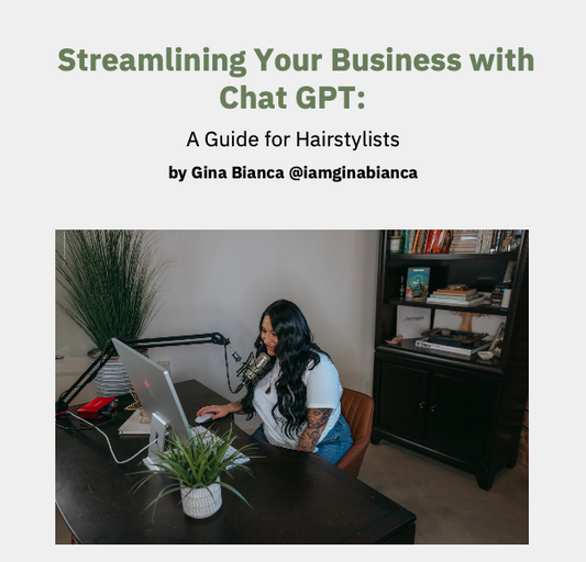 [E-BOOK] Streamlining Your Business with Chat GPT: A Guide for Hairstylists